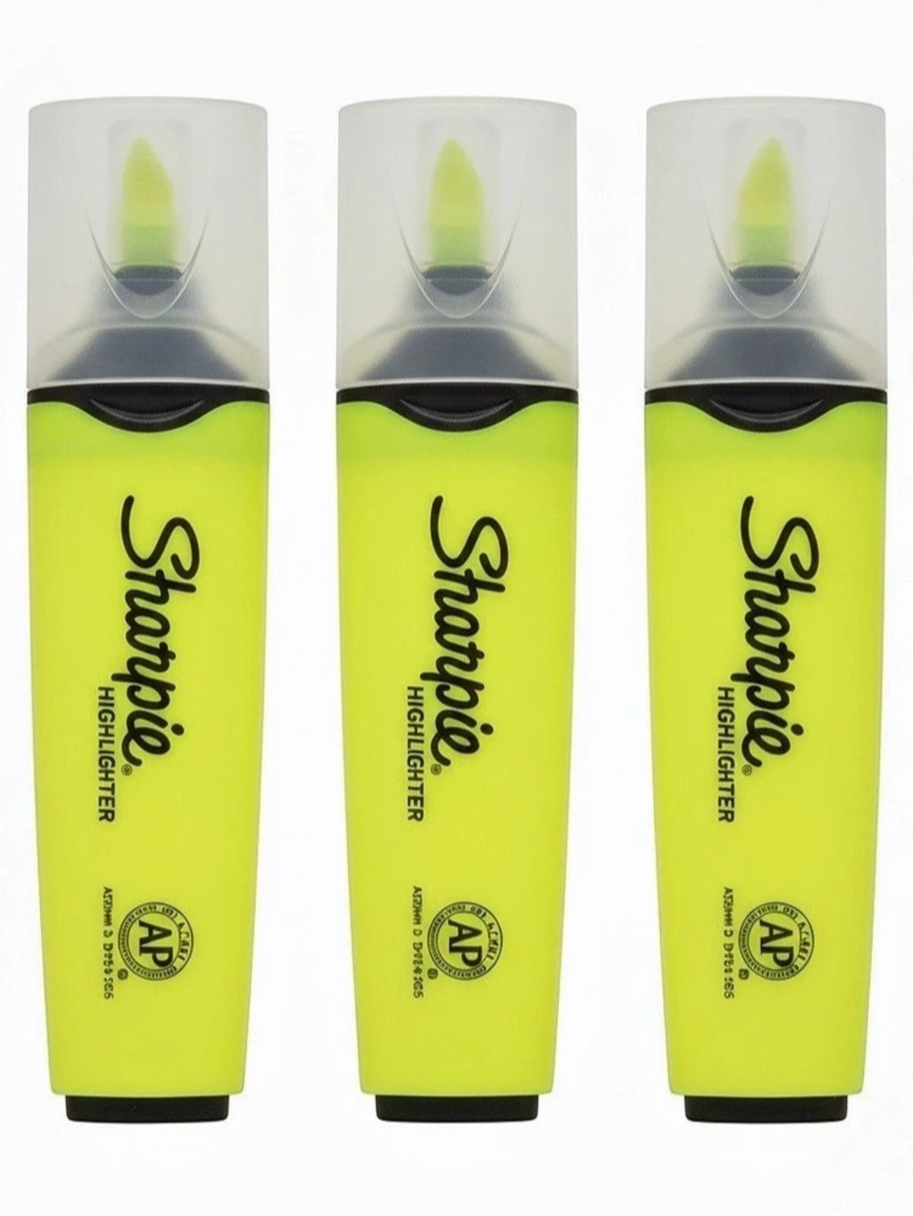 Sharpie Accent Tank-Style Highlighter Green 3-Pack